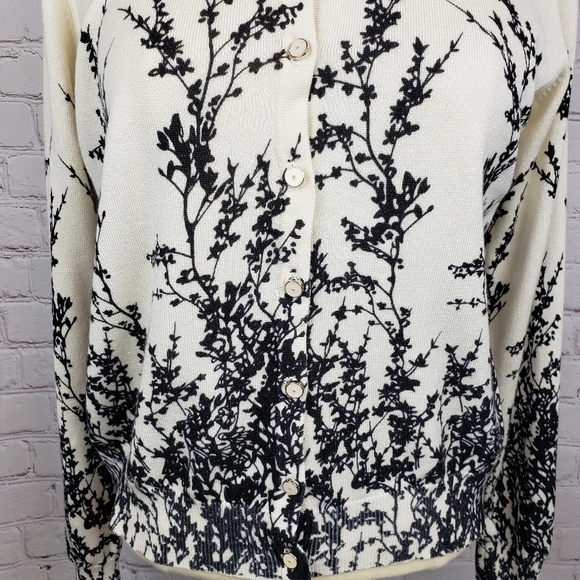 Hayden Park Cardigan Silhouette Print L Pe… - Picture 5 of 9